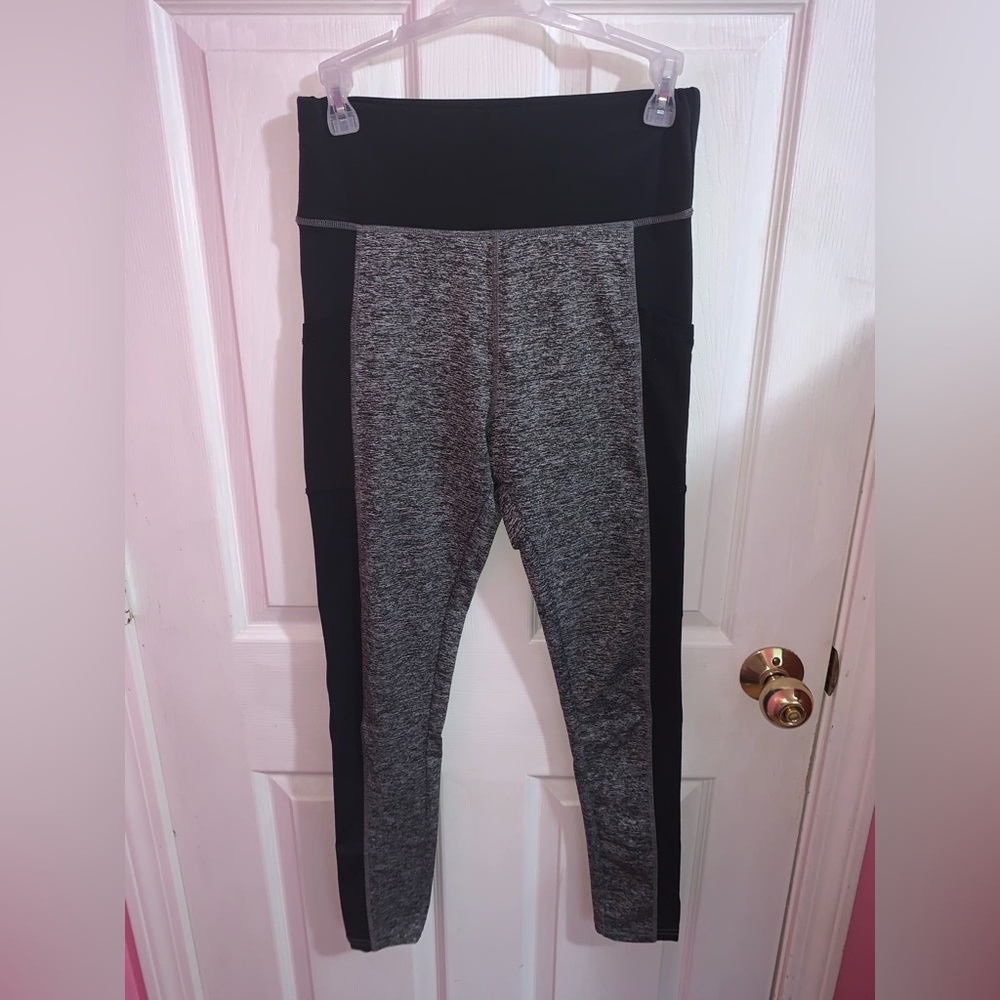 SHEIN Charcoal and Black Leggings